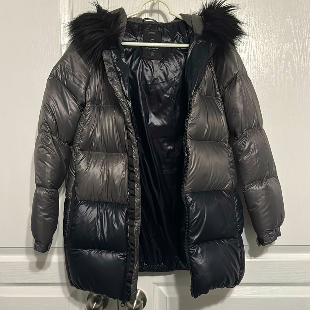 Gap Puffer Hooded Fall/Winter Jacket Size XS